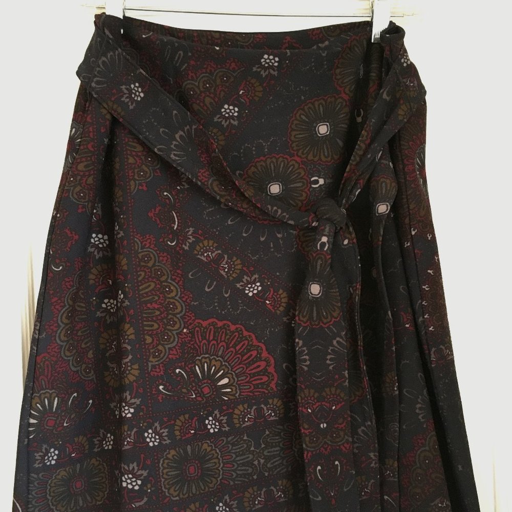 Lysse faux wrap skirt